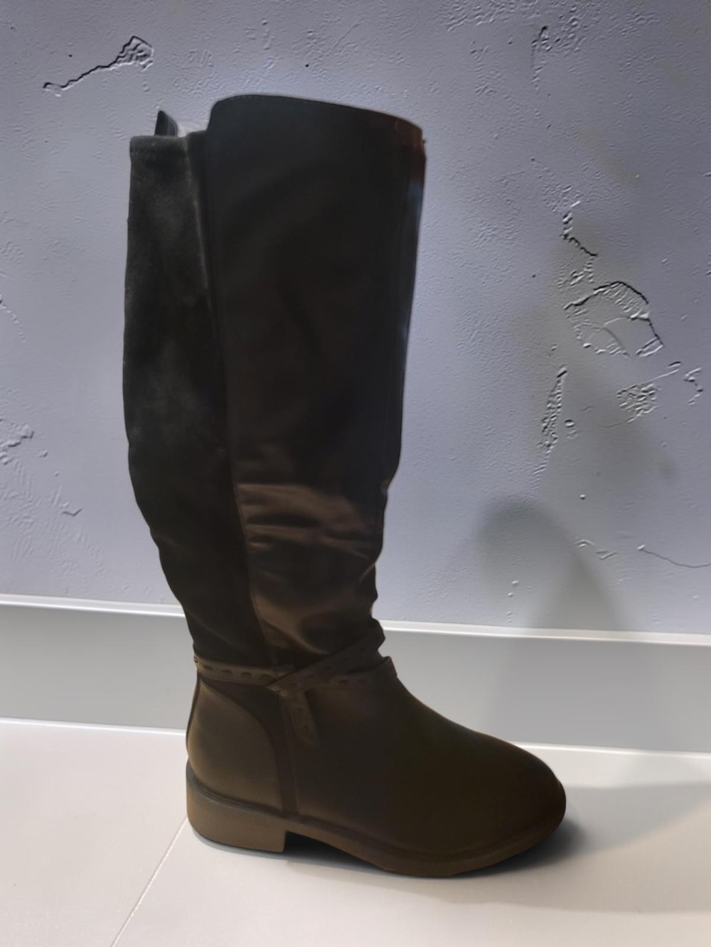Style & Co. Tall Over-the-Knee Boots in Dark Brown